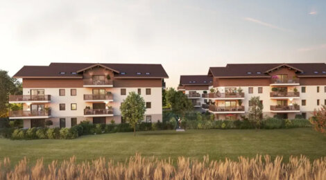 Programme immobilier neuf L'ARBOREA -Tranche 2 - Armoy entre Thonon-les-Bains et chaîne du Chablais (74200) - Référence : 18270