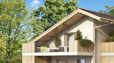 Programme immobilier neuf ALBA - Fillière Saint-Martin-Bellevue logements du 2 au 4 pièces en Haute-Savoie (74570) - Référence : 17730