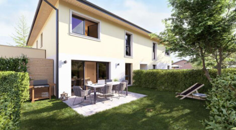 Programme immobilier neuf LES CARRES PRIMAVERA - Gilly-sur-Isère résidence neuve avec jardin privatif (73200) - Référence : 17754