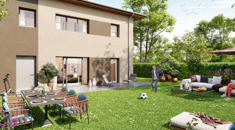 Programme immobilier neuf Les Villas Serena - Ornex maisons neuves à proximité de Genève (01210) - Référence : 17569