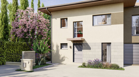 Programme immobilier neuf Les Villas Serena - Ornex maisons neuves à proximité de Genève (01210) - Référence : 17569