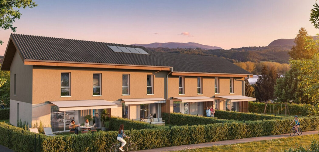 Programme immobilier neuf LE CLOS DU CHENE - Albens logements avec extérieur près de la gare (73410) - Référence : 17369