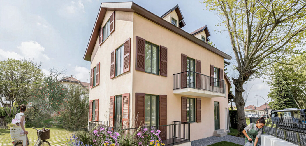 Programme immobilier neuf AVENUE 5 - Annecy adresse de caractère proche Pâquier et plage d Albigny (74000) - Référence : 17615