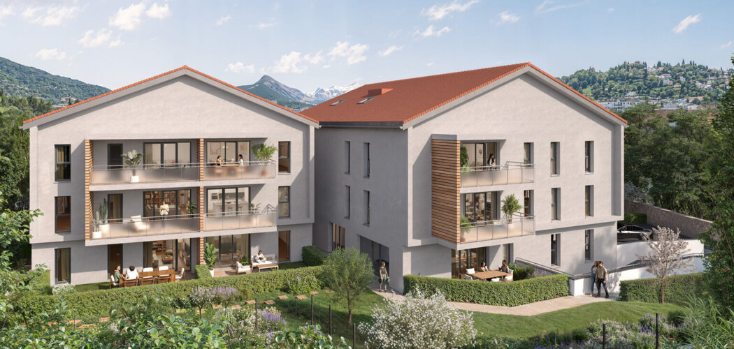 Programme immobilier neuf Le Mermoz - Annemasse cadre verdoyant proche de Genève (74100) - Référence : 18181