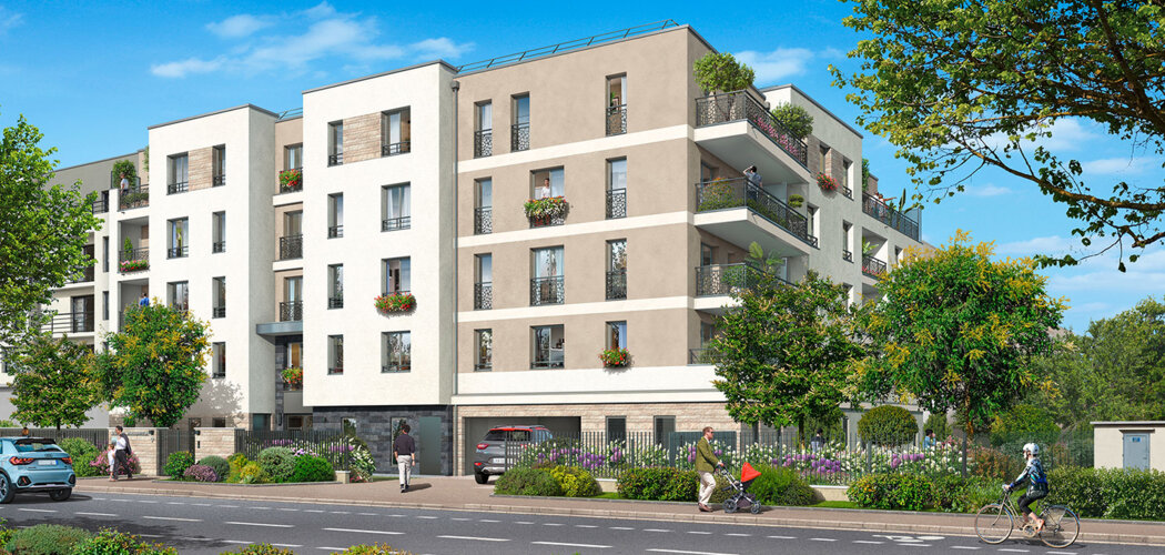 Programme immobilier neuf Villa Andrea - Ferney-Voltaire résidence proche Genève et frontière suisse (01210) - Référence : 17568
