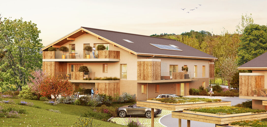 Programme immobilier neuf ALBA - Fillière Saint-Martin-Bellevue logements du 2 au 4 pièces en Haute-Savoie (74570) - Référence : 17730