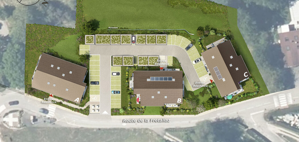 Programme immobilier neuf ALBA - Fillière Saint-Martin-Bellevue logements du 2 au 4 pièces en Haute-Savoie (74570) - Référence : 17730