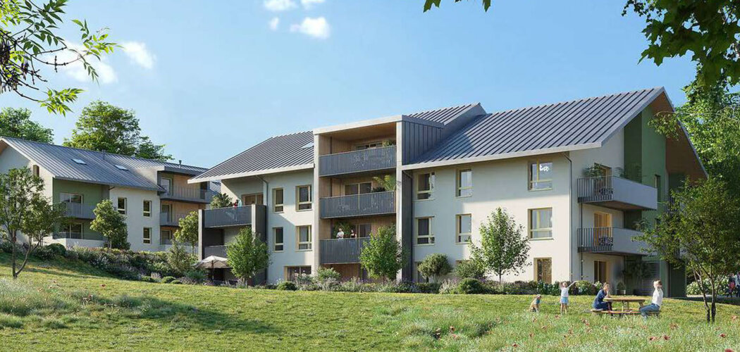 Programme immobilier neuf L'OREE DES PRES - Fillières-Saint-Martin-Bellevue adresse neuve entre lac et montagne (74570) - Référence : 17372
