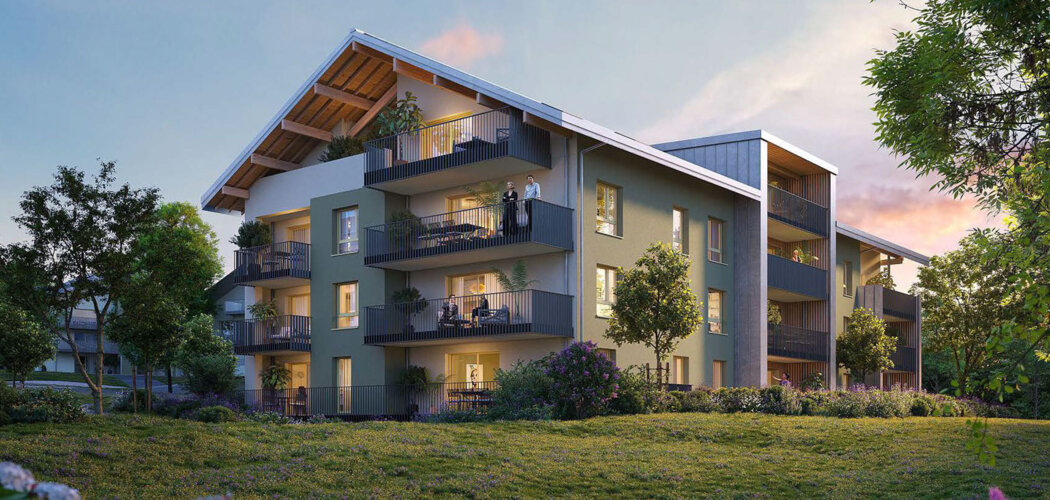 Programme immobilier neuf L'OREE DES PRES - Fillières-Saint-Martin-Bellevue adresse neuve entre lac et montagne (74570) - Référence : 17372