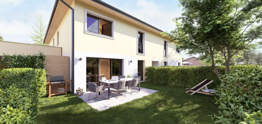 Programme immobilier neuf LES CARRES PRIMAVERA - Gilly-sur-Isère résidence neuve avec jardin privatif (73200) - Référence : 17754