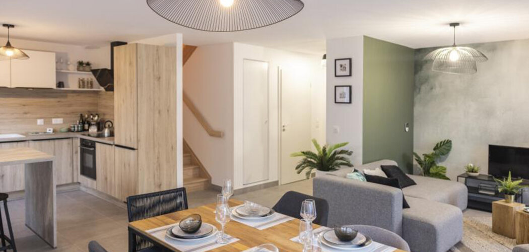 Programme immobilier neuf LES CARRES PRIMAVERA - Gilly-sur-Isère résidence neuve avec jardin privatif (73200) - Référence : 17754