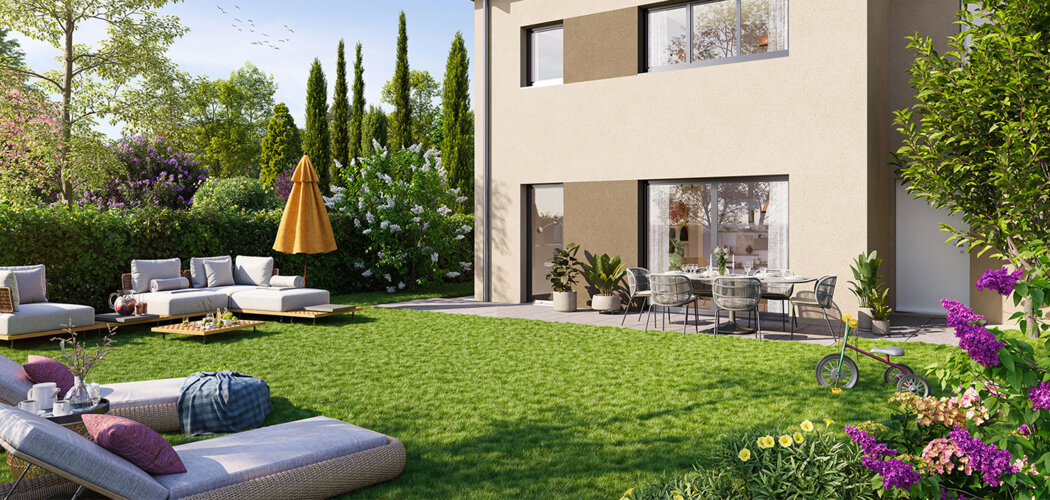Programme immobilier neuf Les Villas Serena - Ornex maisons neuves à proximité de Genève (01210) - Référence : 17569
