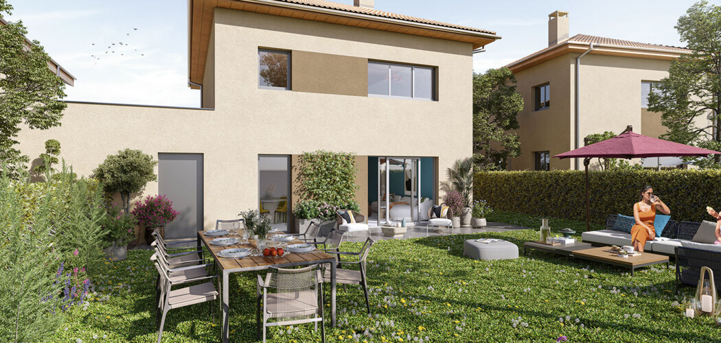 Programme immobilier neuf Les Villas Serena - Ornex maisons neuves à proximité de Genève (01210) - Référence : 17569