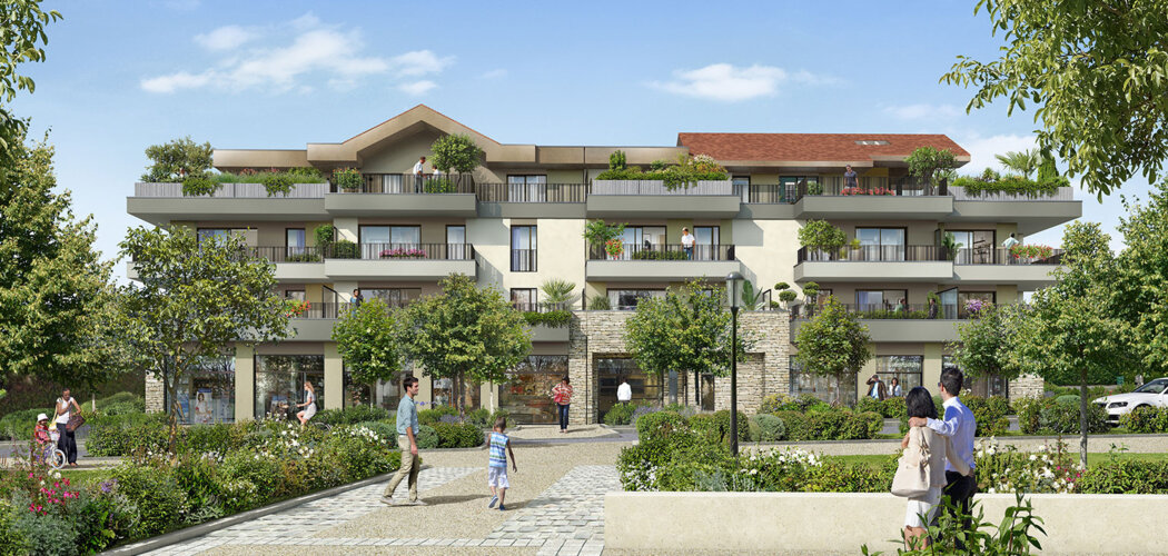 Programme immobilier neuf Villa Geneva - Bat F-G1-G2 - Prévessin-Moëns adresse privilégiée du Pays de Gex proche Suisse (01280) - Référence : 17566