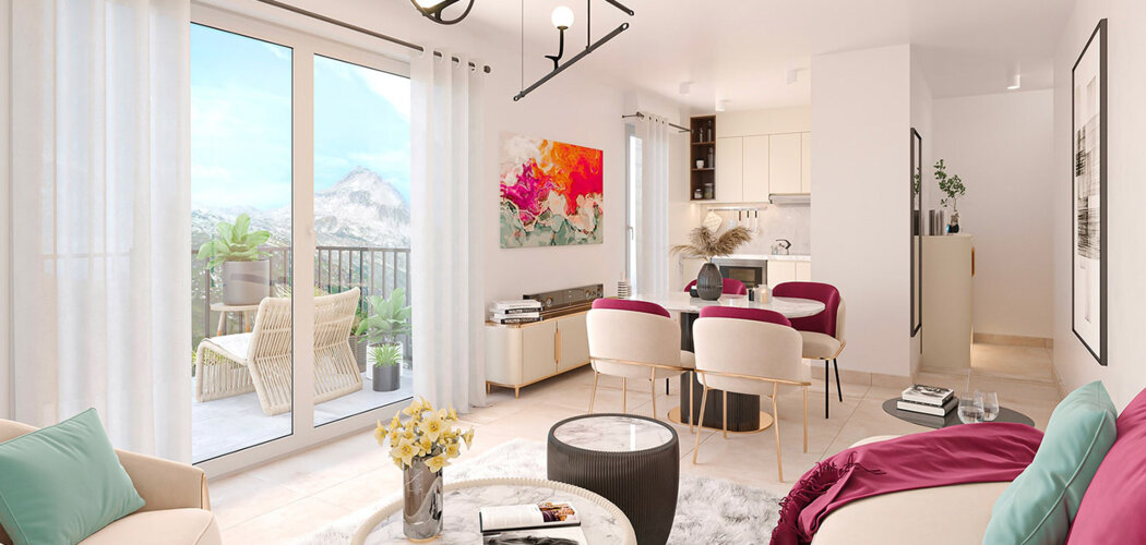 Programme immobilier neuf Villa Geneva - Bat C1 et D - Prévessin-Moëns appartements avec terrasses proche Suisse (01280) - Référence : 17567
