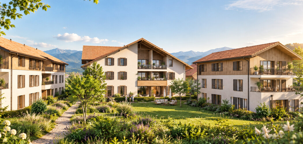 Programme immobilier neuf Prevessin-Moens - Prévessin-Moëns proche Genève dans un écrin de verdure (01280) - Référence : 18325