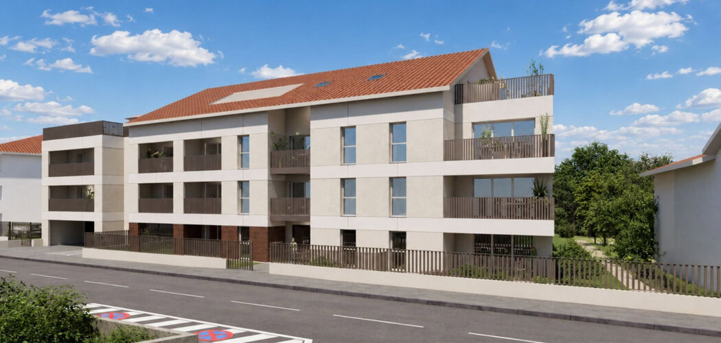 Programme immobilier neuf Opale - Saint-André-de-Corcy appartements lumineux près Lyon Part Dieu (01390) - Référence : 17450