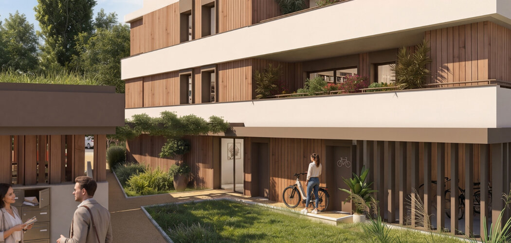 Programme immobilier neuf AMBRE - Saint-Genis-Pouilly à 9 min de la frontière suisse (01630) - Référence : 18324