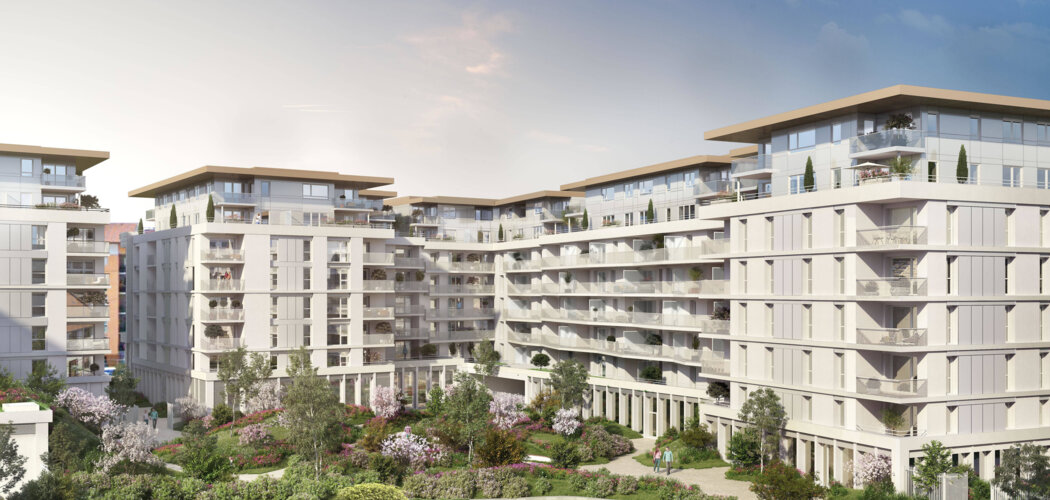 Programme immobilier neuf Dessaix - Thonon-les-Bains appartements neufs avec jardin arboré (74200) - Référence : 17687