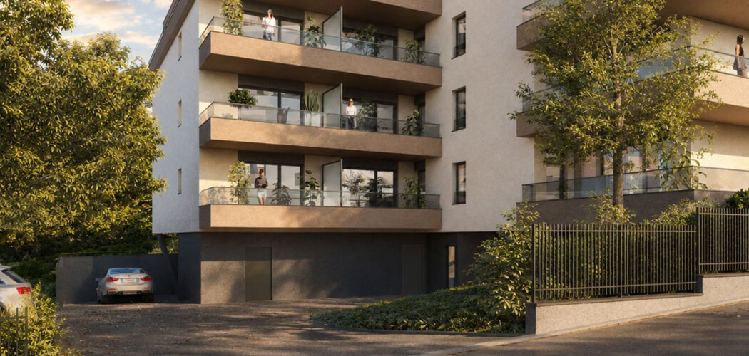 Programme immobilier neuf HELIOS - Thonon les Bains cadre résidentiel près Genève et Portes du Soleil (74200) - Référence : 17481
