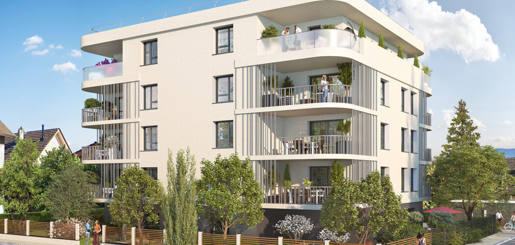 Programme immobilier neuf LA FREGATE - Thonon-les-Bains résidence intimiste à 8 minutes du lac Léman (74200) - Référence : 17727